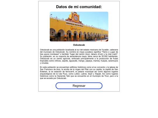 comunidad screenshot