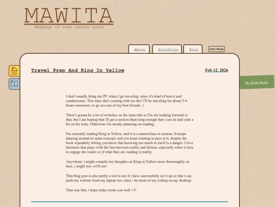 2026-02-12-travel-prep-and-king-in-yellow screenshot