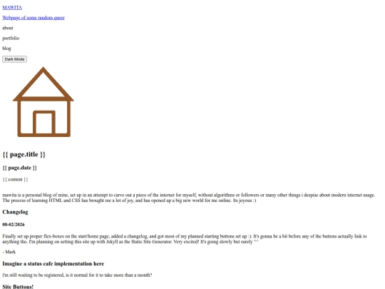 mawita code 5 - jekyll trouble backup/post screenshot