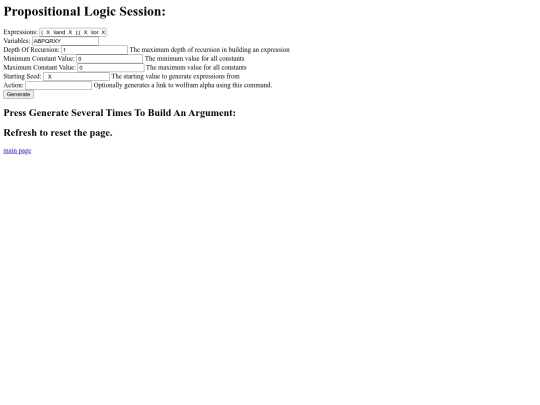 oldsite/rexprizer/predicatesession screenshot