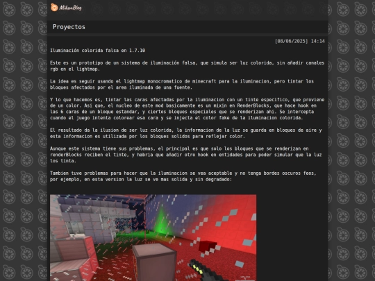 blog/programacion screenshot