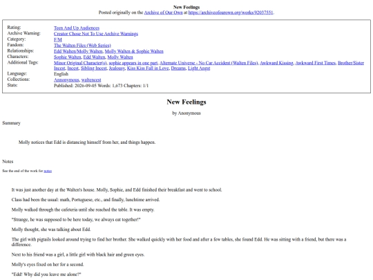 fanfiction/newfeelings screenshot