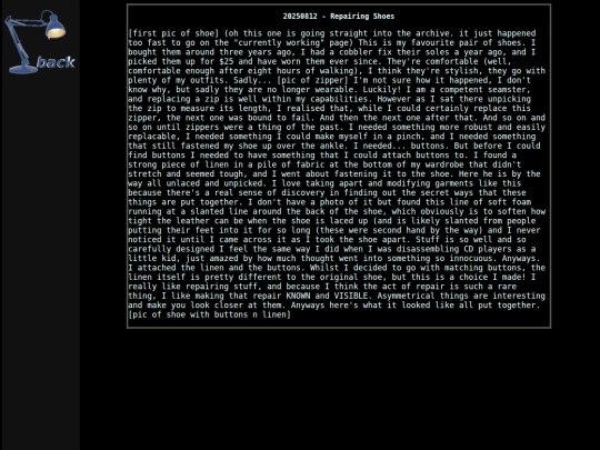 archive/shoeRepair screenshot