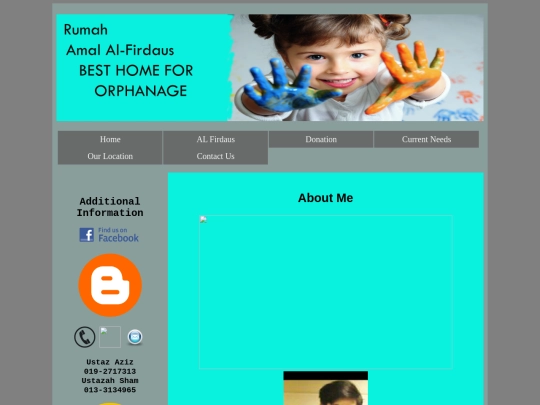 aboutme screenshot