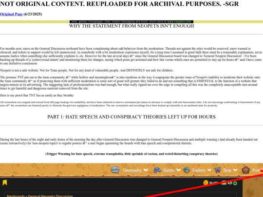 PETS/NEOPETS/RECEiPTS/Fossl screenshot