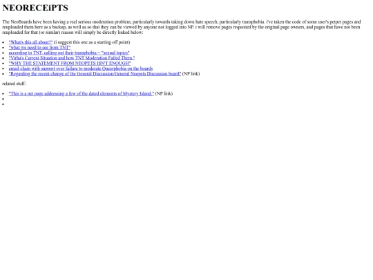 PETS/NEOPETS/RECEiPTS/TNTmod screenshot