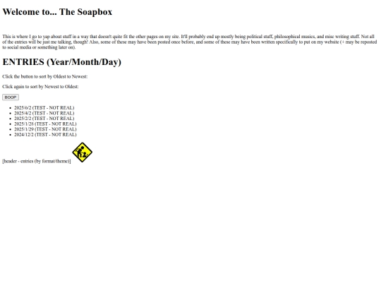SOAPBOX/main screenshot