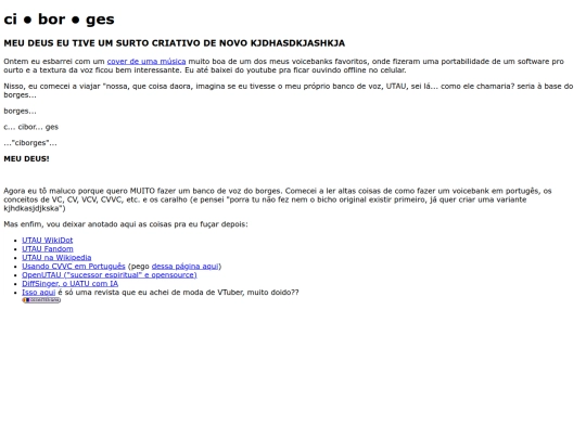 pags/ciborges screenshot