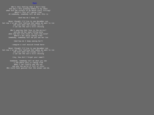 poetry/december-sun screenshot