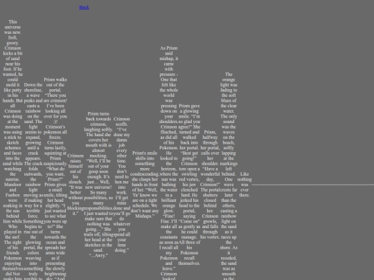 writings/beach screenshot