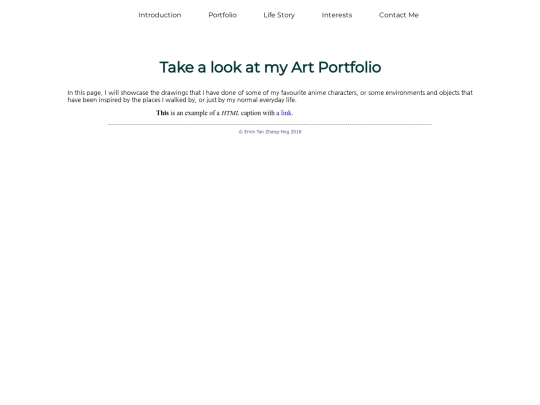 wcdportfolio screenshot