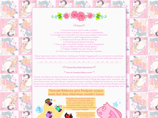 rulesandfaq screenshot