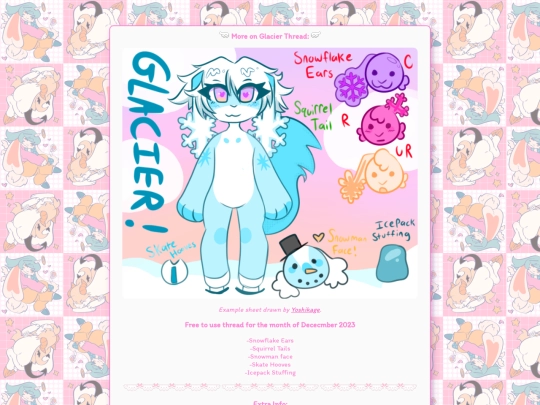 threads/glacierthreadinfo screenshot