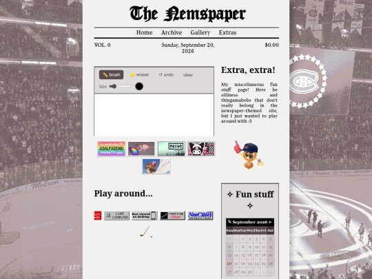 extras screenshot