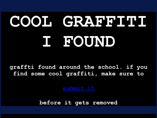 graffiti screenshot