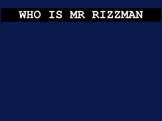 mrrizzman screenshot