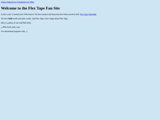 index screenshot