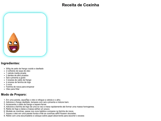receita screenshot