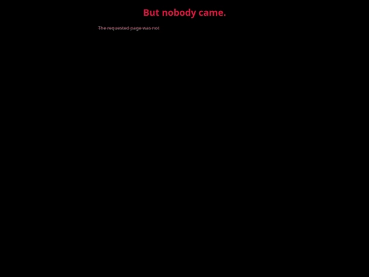 not_found screenshot