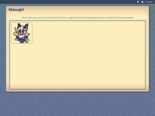 art/shimeji screenshot