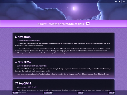blog/dreams/page-4 screenshot