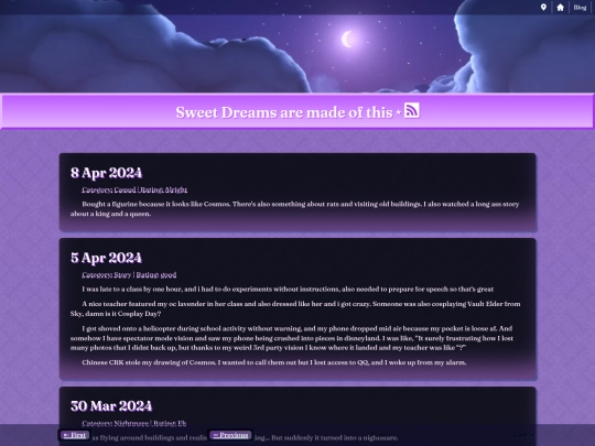 blog/dreams/page-6 screenshot
