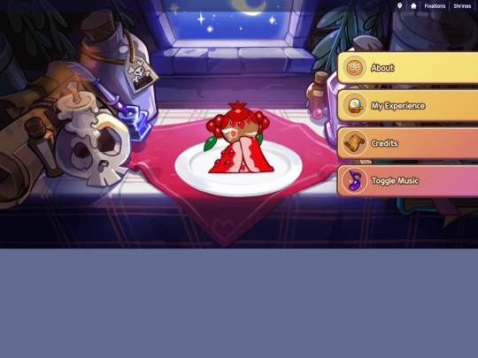 fixations/shrines/CookieRun screenshot