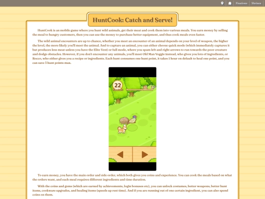 fixations/shrines/HuntCook screenshot