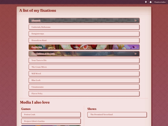 fixations/shrines screenshot