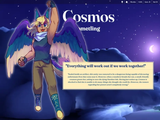 oc/UtSS/Cosmos screenshot