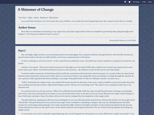 oc/UtSS/story/A_Shimmer_of_Change screenshot
