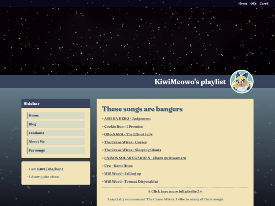 secret/old/song screenshot