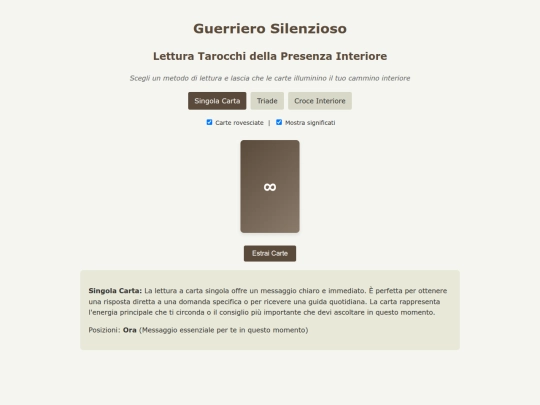 tarocchiguerriero screenshot