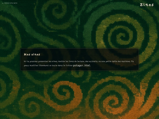 potager screenshot