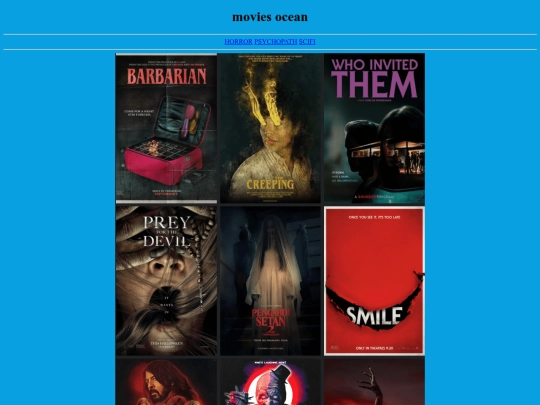 moviesocean/new html/movies collection screenshot
