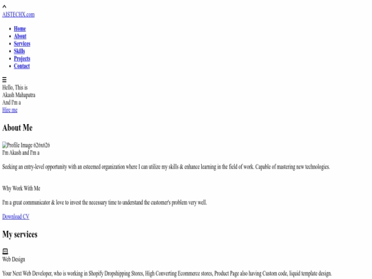 index screenshot