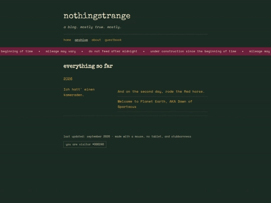 archive screenshot