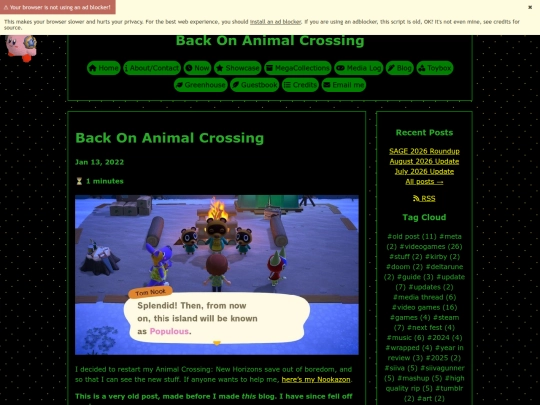 blog/posts/Back-On-Animal-Crossing screenshot