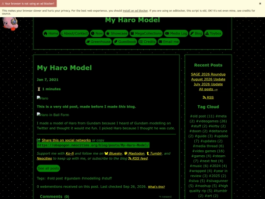blog/posts/My-Haro-Model screenshot