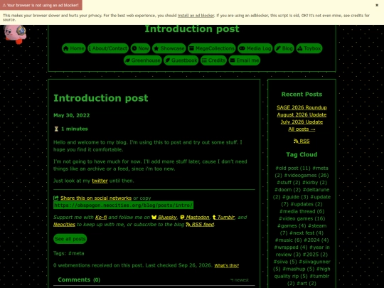 blog/posts/intro screenshot