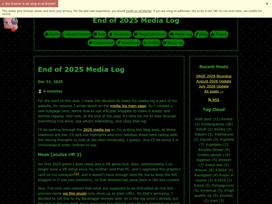 blog/posts/wrapup2025 screenshot