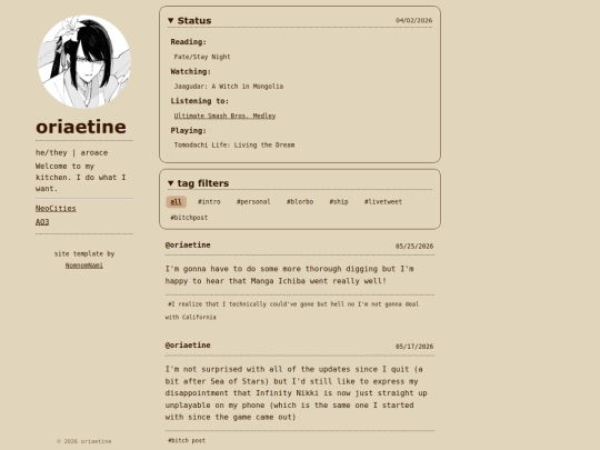 microblog screenshot