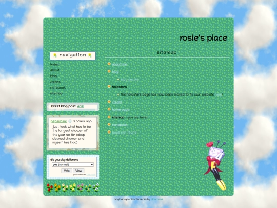 sitemap screenshot