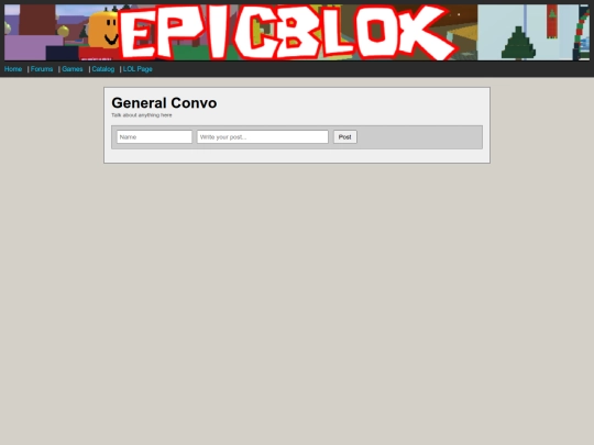 forum screenshot