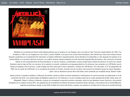 examen_final/metalica screenshot