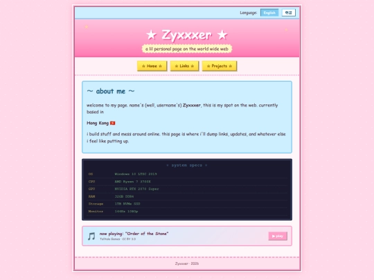 index screenshot