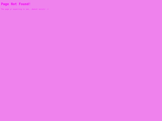 not_found screenshot