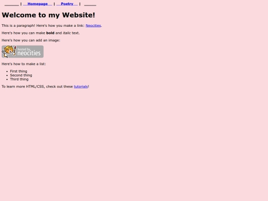 poetry screenshot