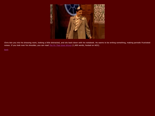 dressing/chris screenshot