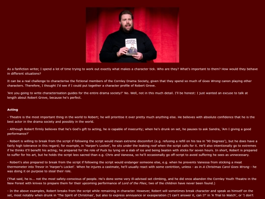 dressing/robert/profile screenshot